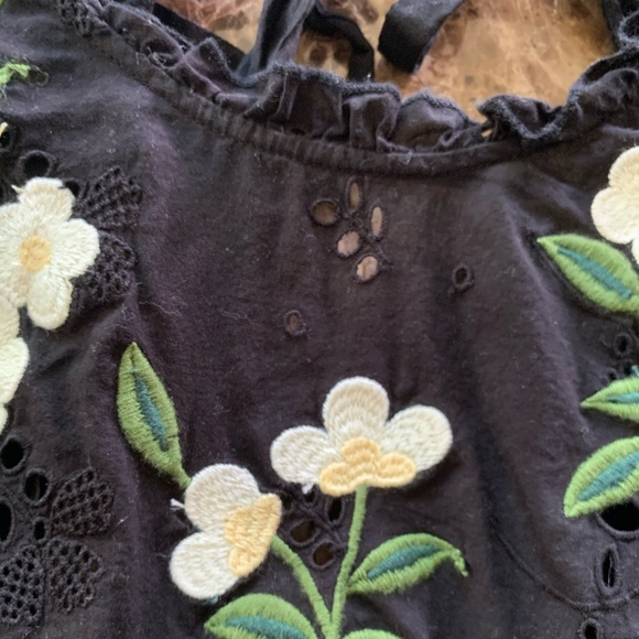ZARA CROCHET FLORAL TOP - Picture 3 of 6